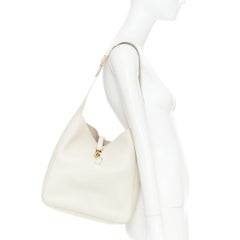 SAINT LAURENT 2024 Le 5 a 7 supple calfskin YSL logo Large hobo tote bag