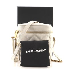 Saint Laurent 80's Vanity Bag Quilted Leather