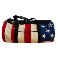 Saint Laurent American Flag Travel Bag