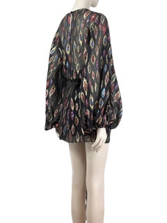 Saint Laurent Anthony Vaccarello 2017 mini chiffon dress lurex