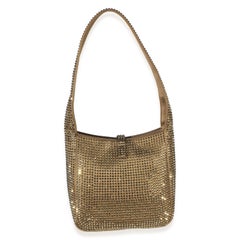 Saint Laurent Astres Satin Crystal Baby Le 5 A 7 Supple Hobo