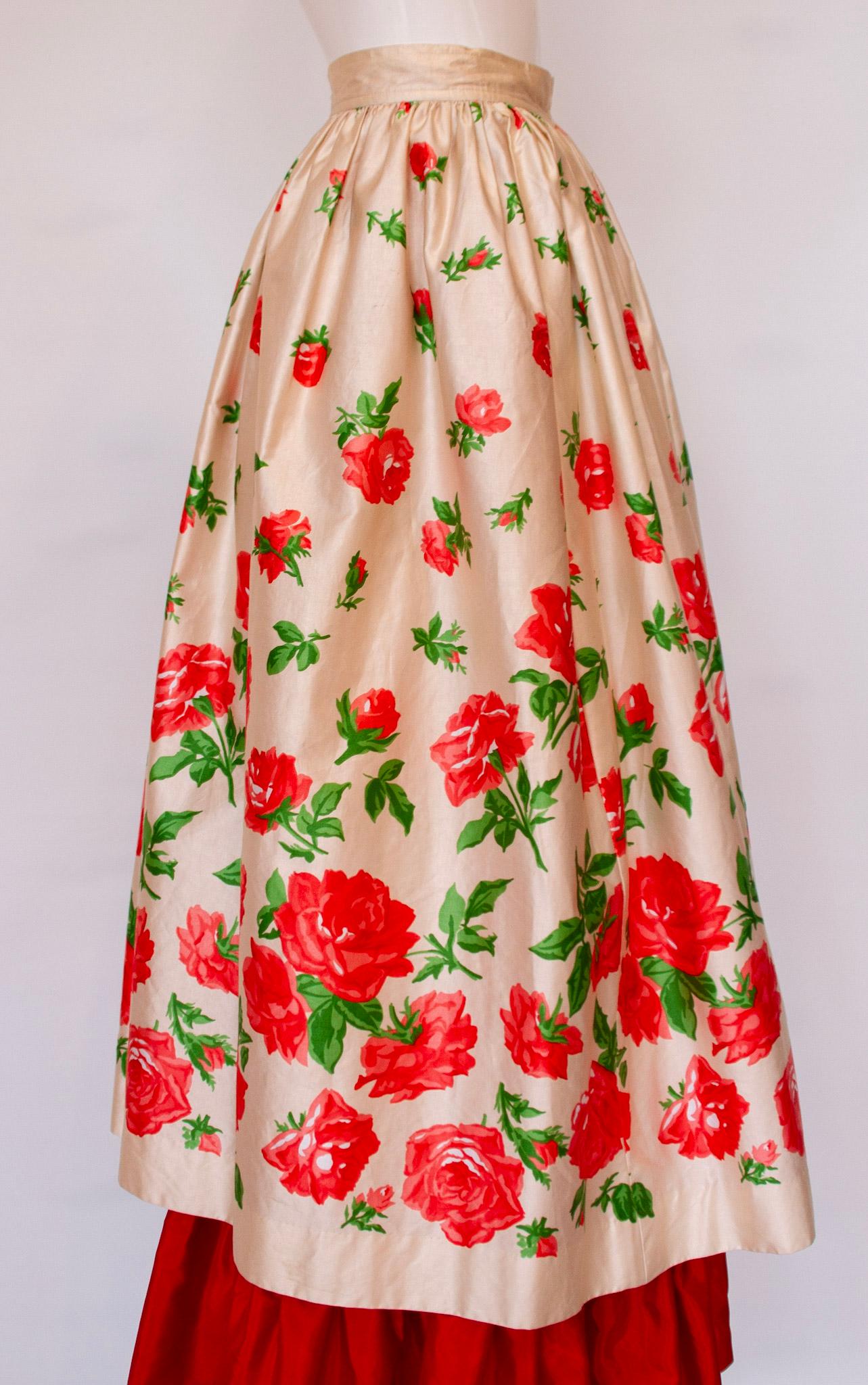 Saint Laurent Ballet Russes Couture Skirt 8