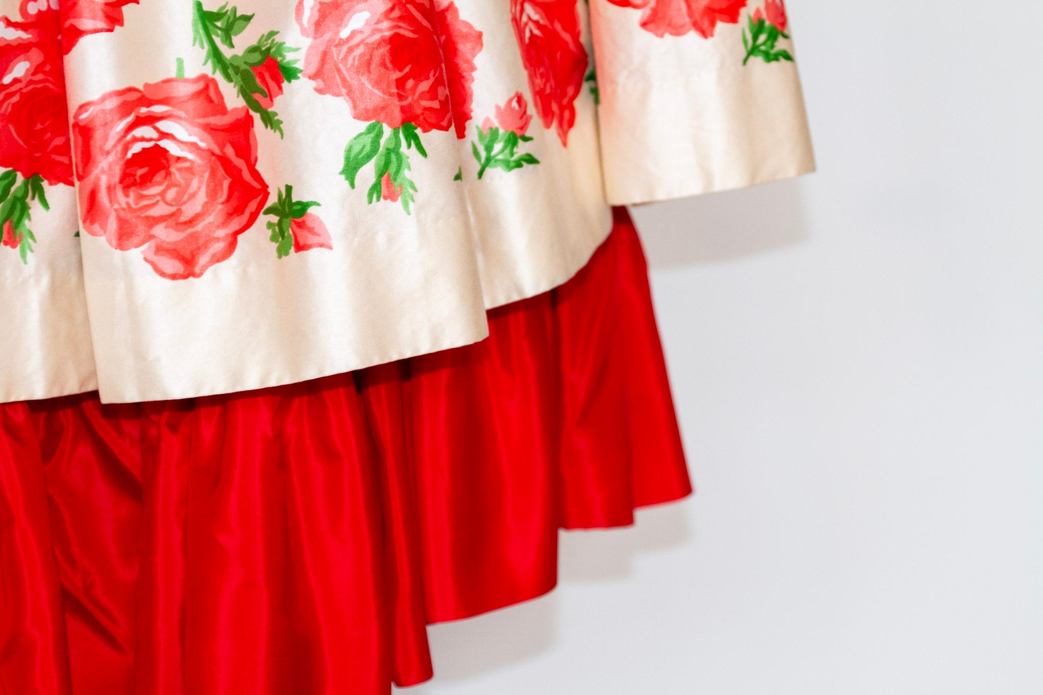 Saint Laurent Ballet Russes Couture Skirt In Excellent Condition In Kingston, NY