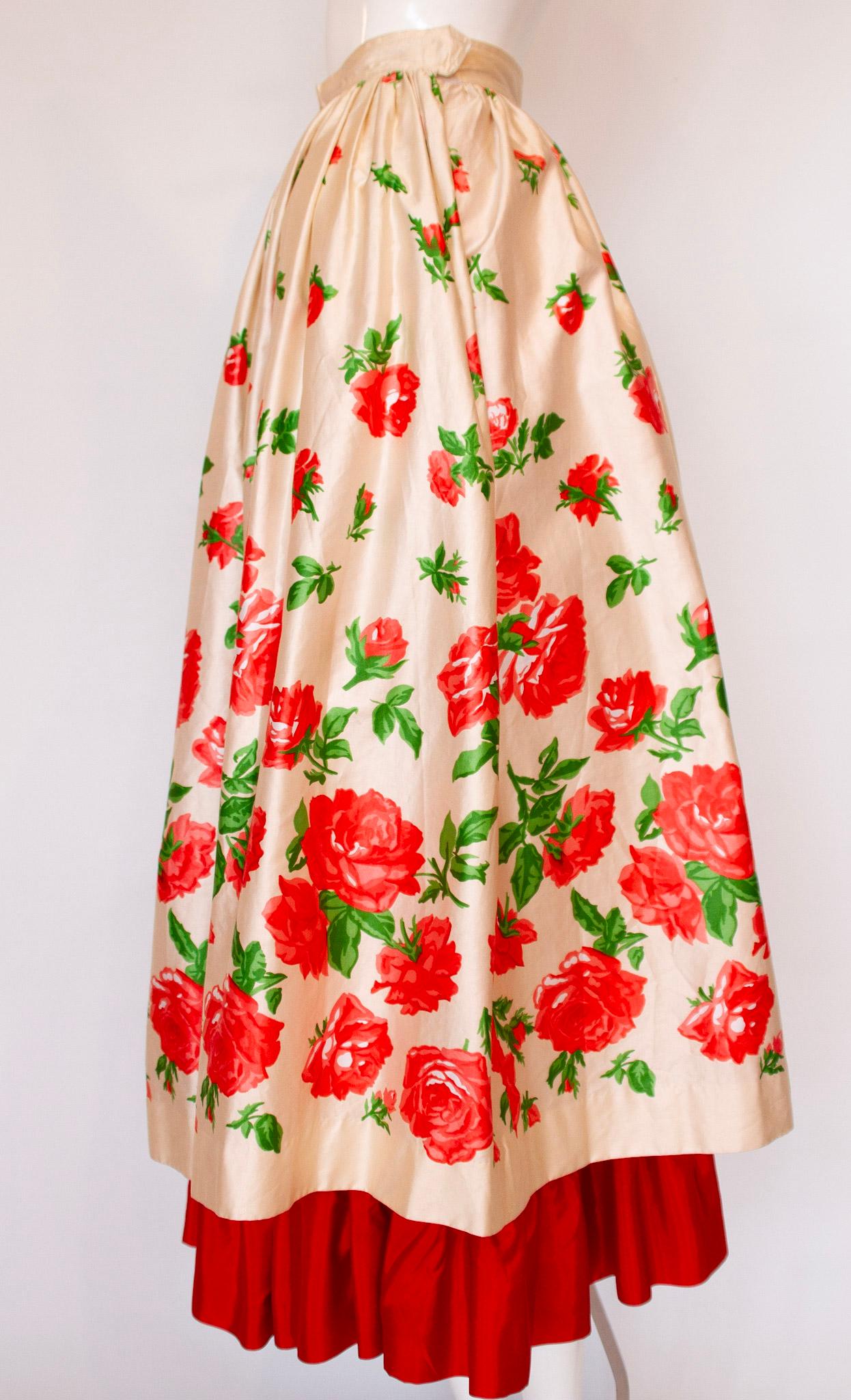 Saint Laurent Ballet Russes Couture Skirt 2