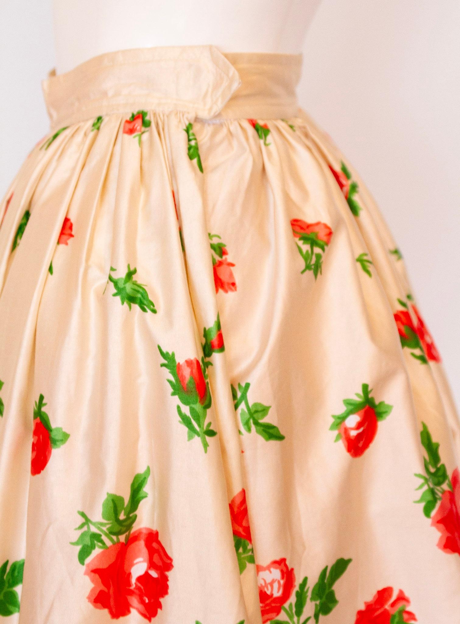 Saint Laurent Ballet Russes Couture Skirt 4