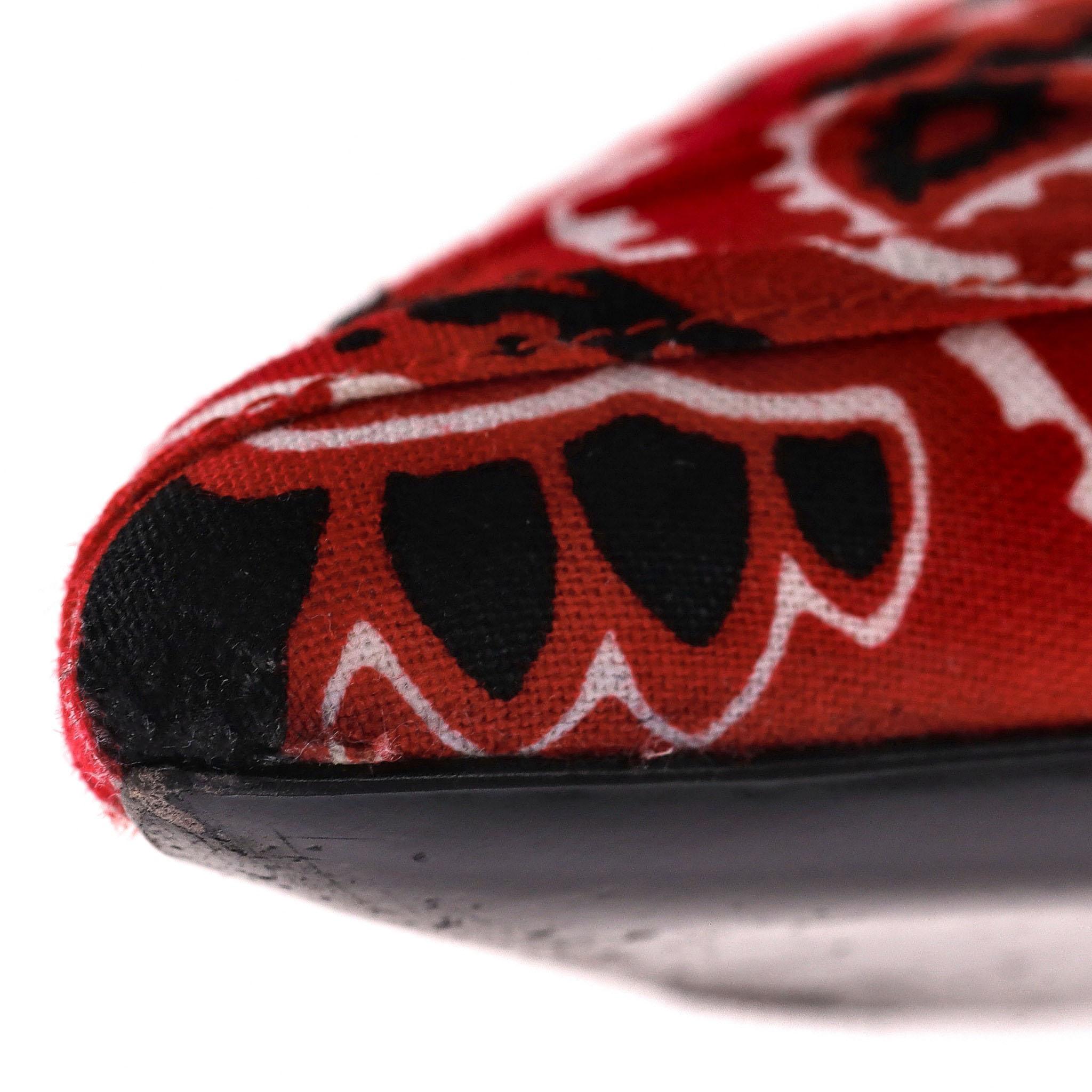Saint Laurent Bandana Charlotte Kitten Heels 2