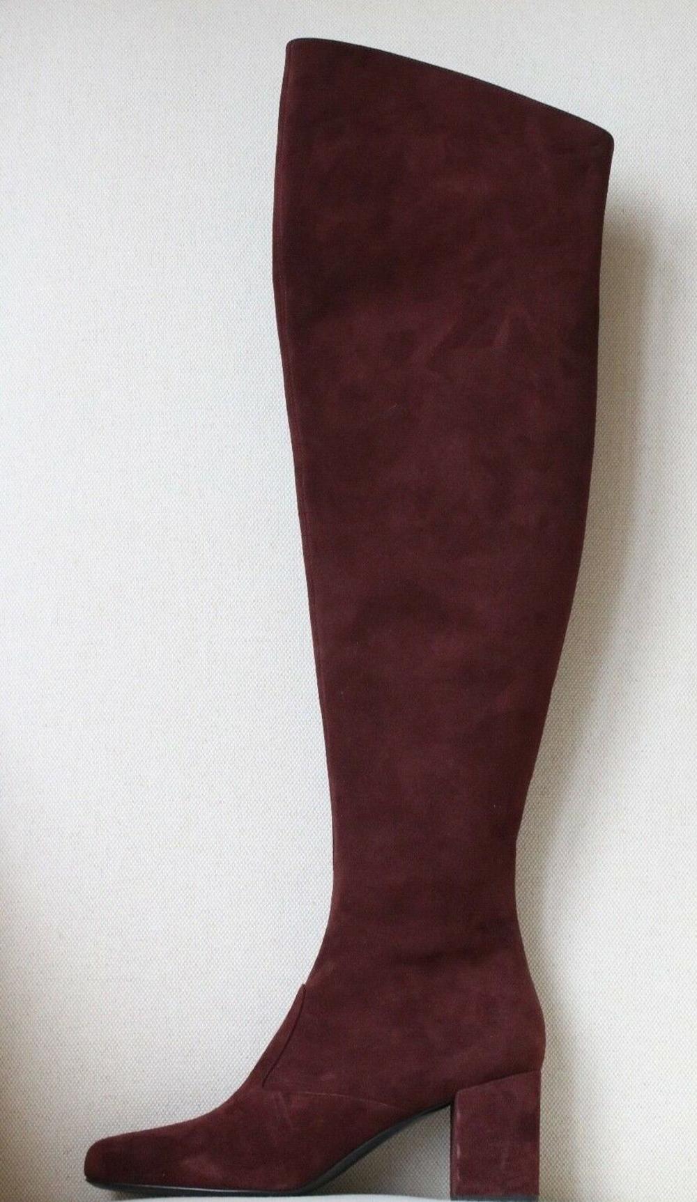 Saint Laurent BB 70 Over-the-Knee Suede Boots In New Condition In London, GB