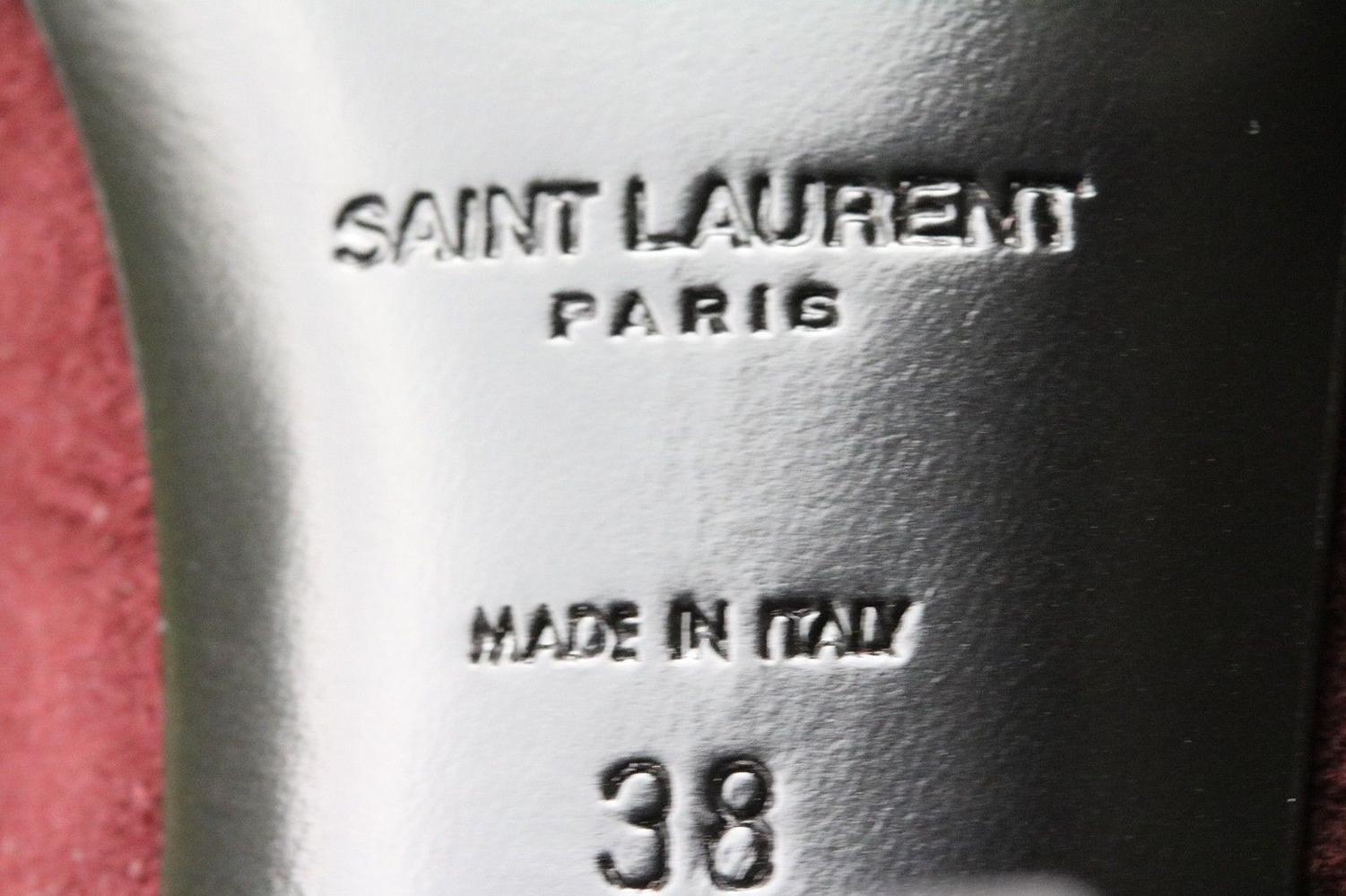 Women's Saint Laurent BB 70 Over-the-Knee Suede Boots