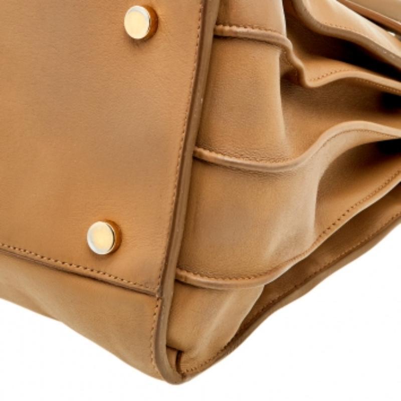 Saint Laurent Beige Leather Large Sac De Jour Tote 3