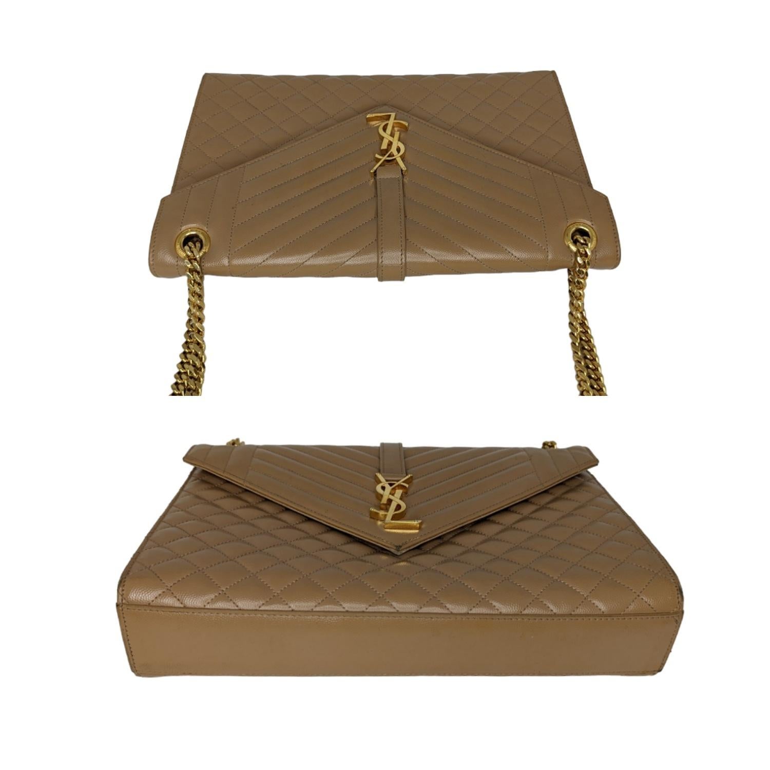 ysl envelope bag medium vs large