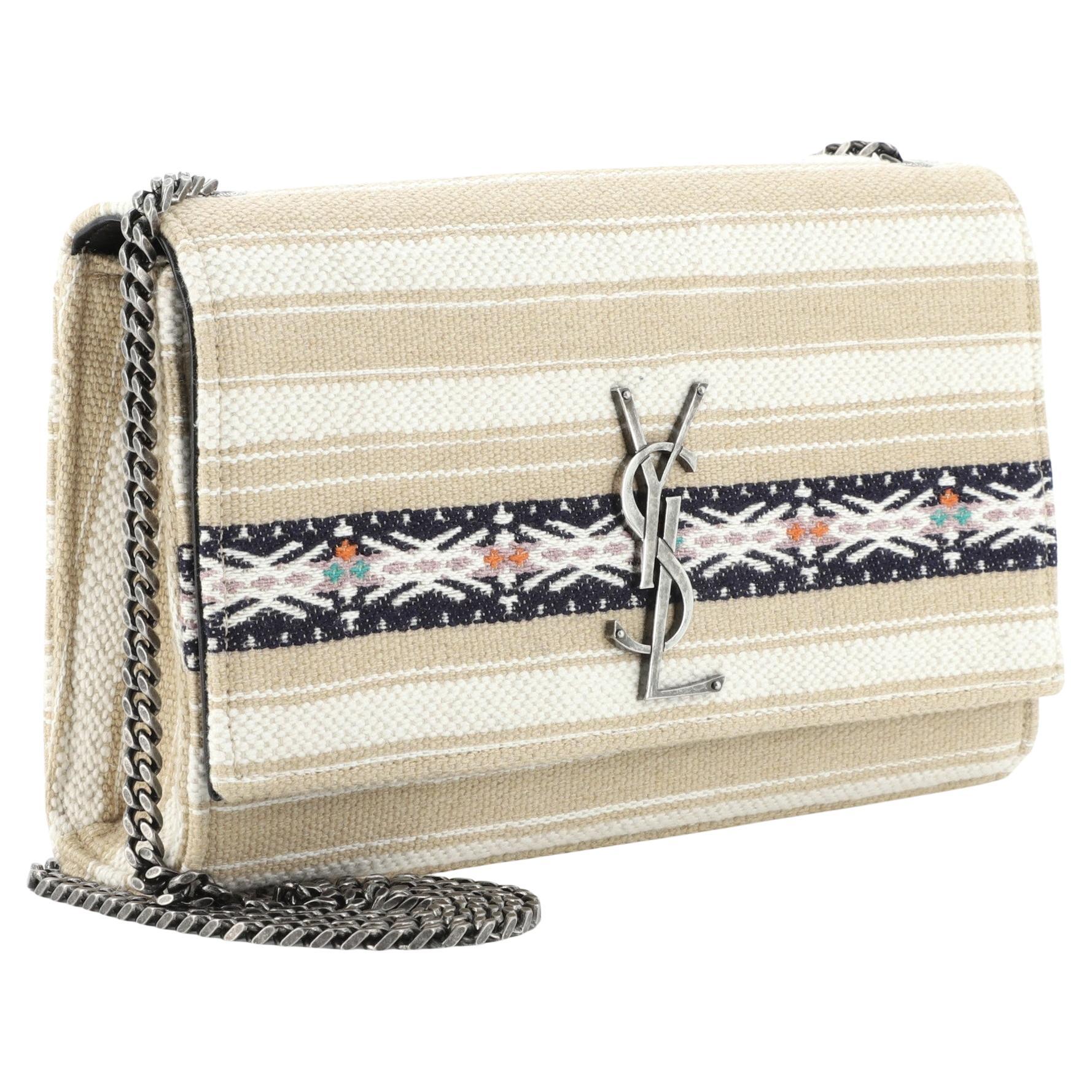 Saint Laurent Classic Monogram Crossbody Bag Grainy Leather Medium at