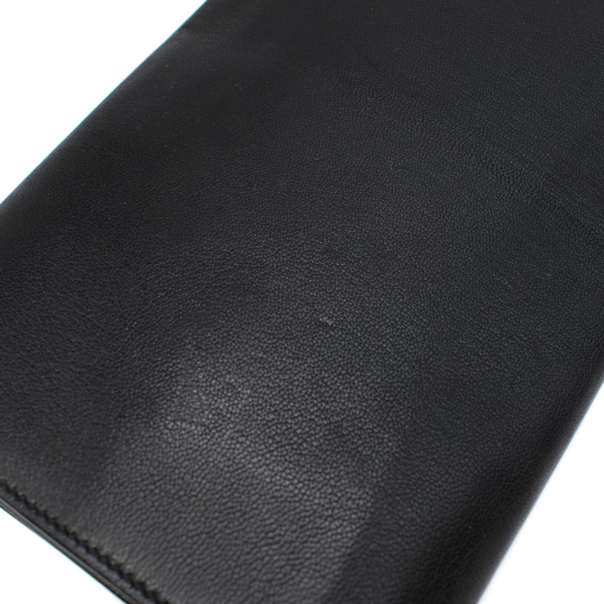 Saint Laurent Belle De Jour Black Leather Clutch Bag 3