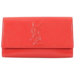 Saint Laurent Belle de Jour Clutch Leather Large