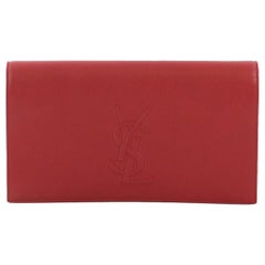 Saint Laurent Belle de Jour Clutch Leather Large