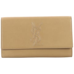 Saint Laurent Belle de Jour Clutch Leather Large