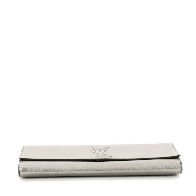 Women's or Men's Saint Laurent Belle de Jour Clutch Leather Small