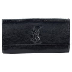 Saint Laurent Belle de Jour Clutch aus Leder