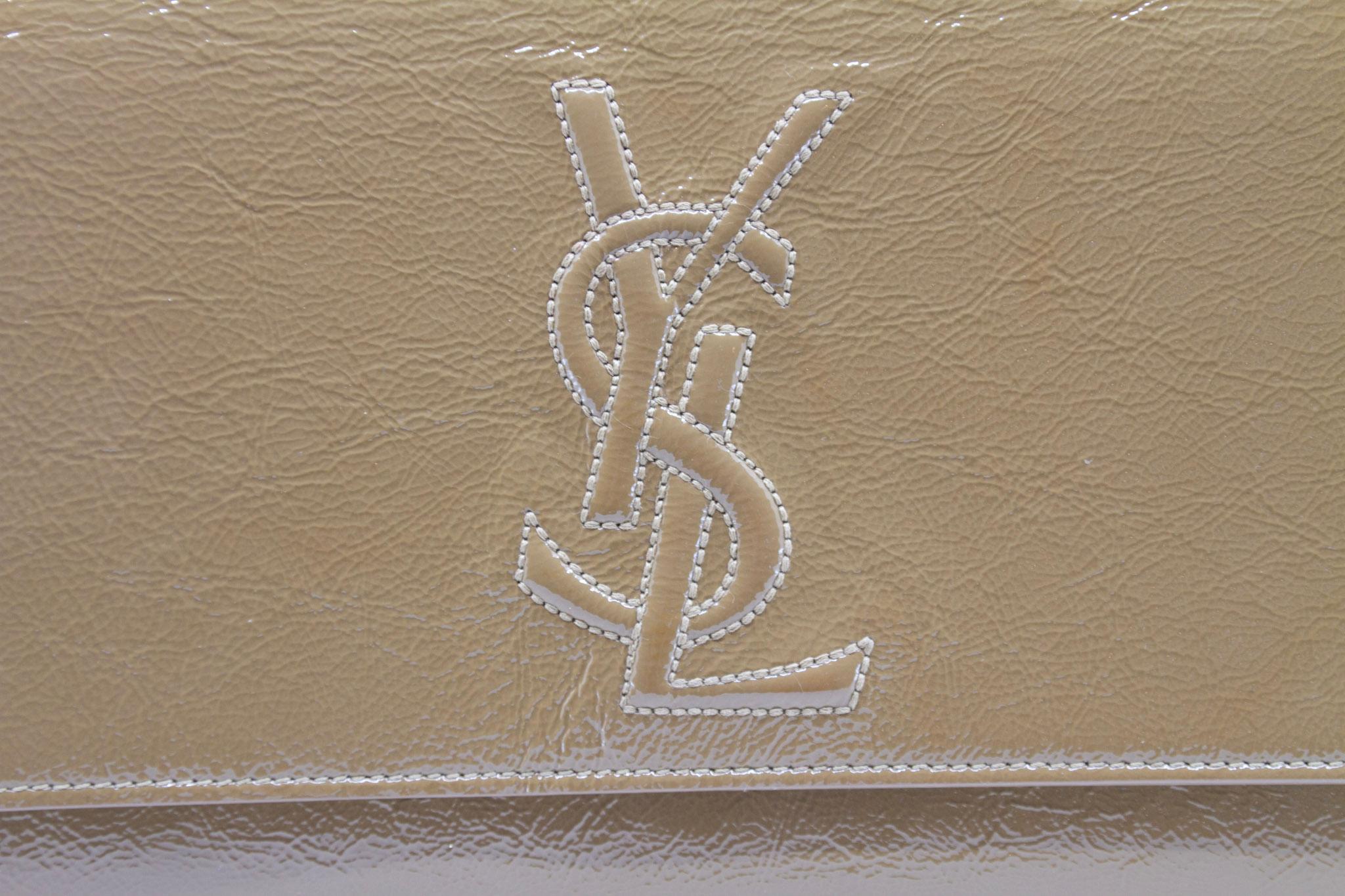 ysl nude clutch