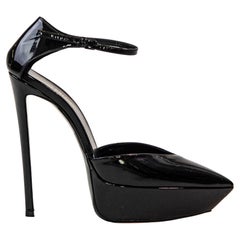 SAINT LAURENT ""Betty" 140 Lack Plateau-Stilettos F/W2019