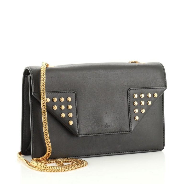 Saint Laurent Betty Bag Studded Leather Small For Sale at 1stdibs