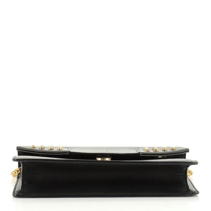 Saint Laurent Betty Bag Studded Leather Small In Good Condition In NY, NY