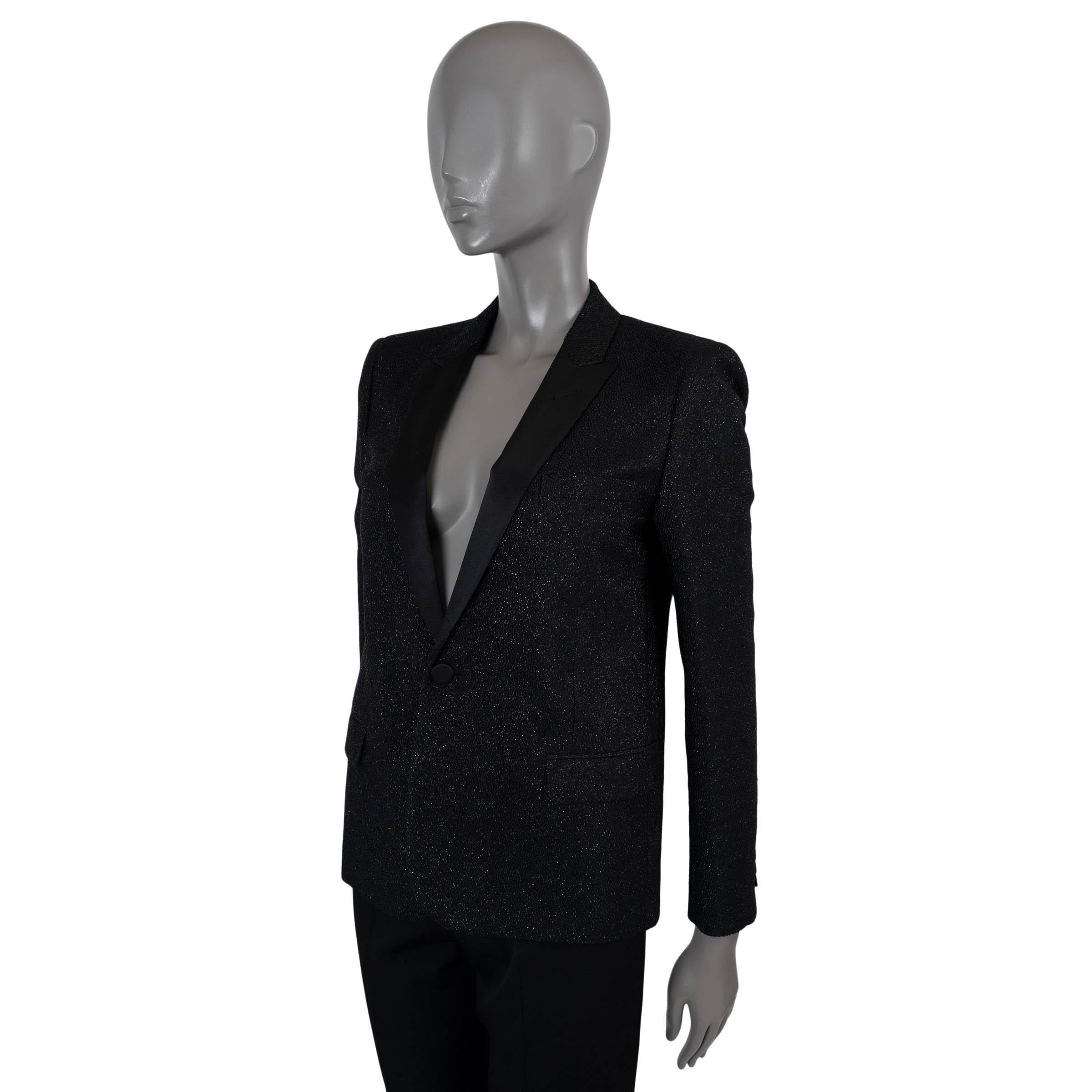 Saint laurent black jacket hot sale