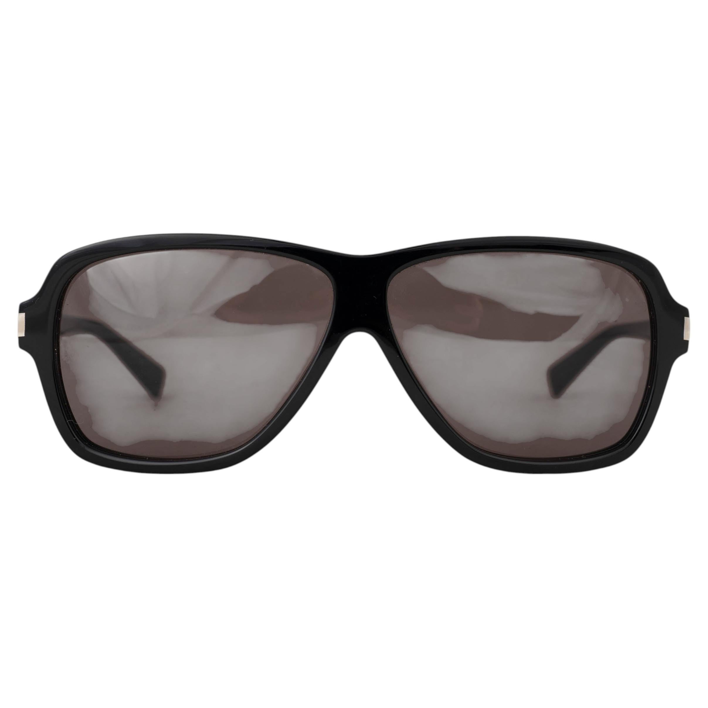 SAINT LAURENT black acetate 2023 CAROLYN Sunglasses SL609 For Sale