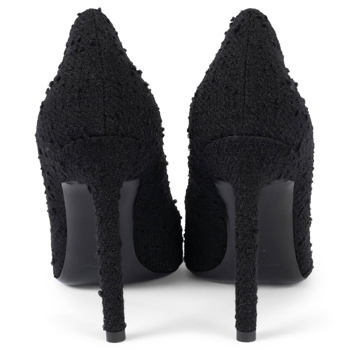 SAINT LAURENT noir BOUCLE ANJA 105 Chaussures 39 Neuf - En vente à Zürich, CH