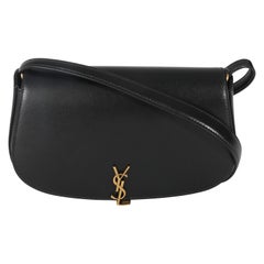 Saint Laurent Black Box Calfskin Mini Voltaire