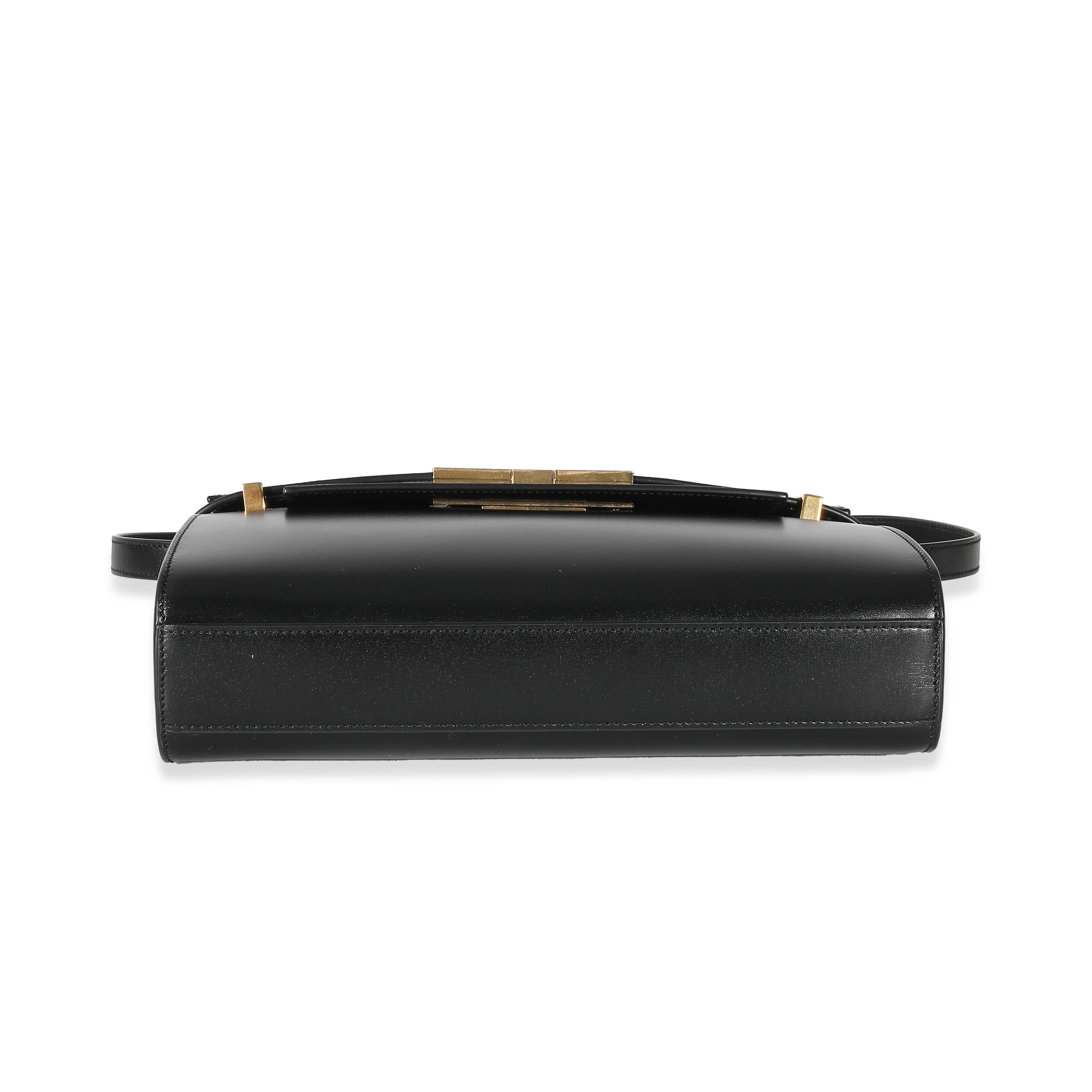 Saint Laurent Black Box Leather Small Manhattan Bag 2