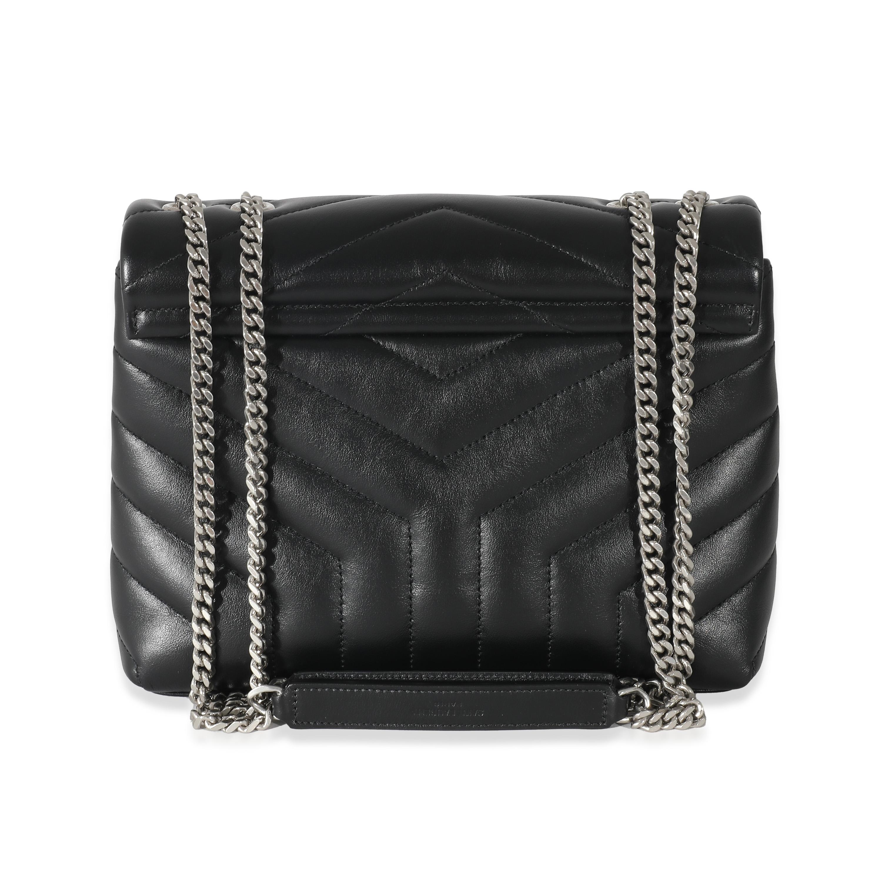 Listing Title: Saint Laurent Black Calfskin Small Loulou
SKU: 131742
MSRP: 2950.00 USD
Condition: Pre-owned 
Condition Description: Named after Loulou de la Falaise, the Loulou bag from Saint Laurent is an ode to one of the founder's greatest muses.