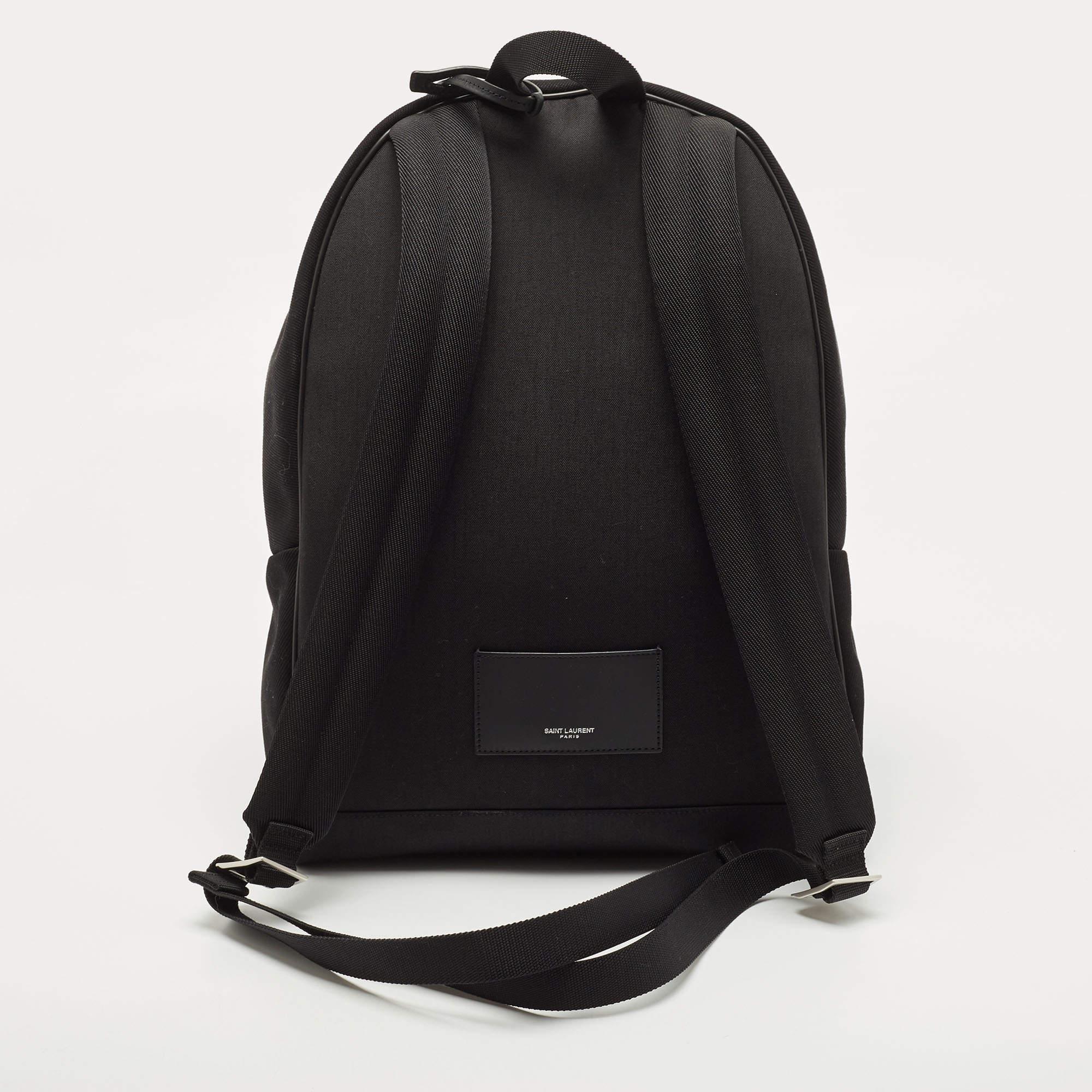 This practical and fashionable Saint Laurent backpack will come in handy for daily use or as a style statement. It is smartly designed with a spacious interior for your belongings. Two shoulder straps make it ready to be yours.

Includes: Original
