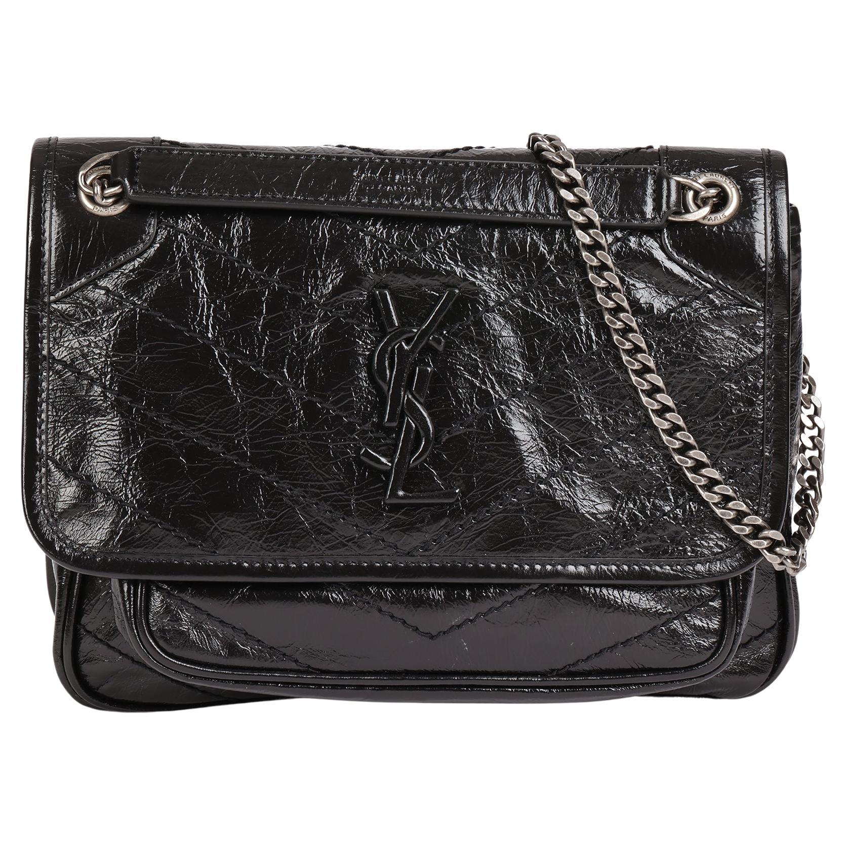 Yves Saint Laurent Vintage Textured Crossbody Bag For Sale at 1stDibs