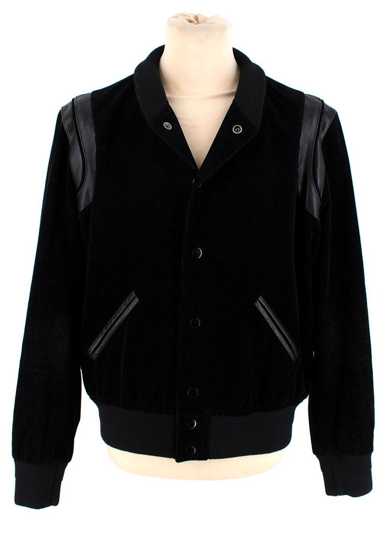 Saint laurent new arrivals corduroy jacket