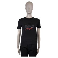 Saint Laurent in cotone nero 2019 CALL ME AFTER MIDNIGHT T-SHIRT Camicia XS