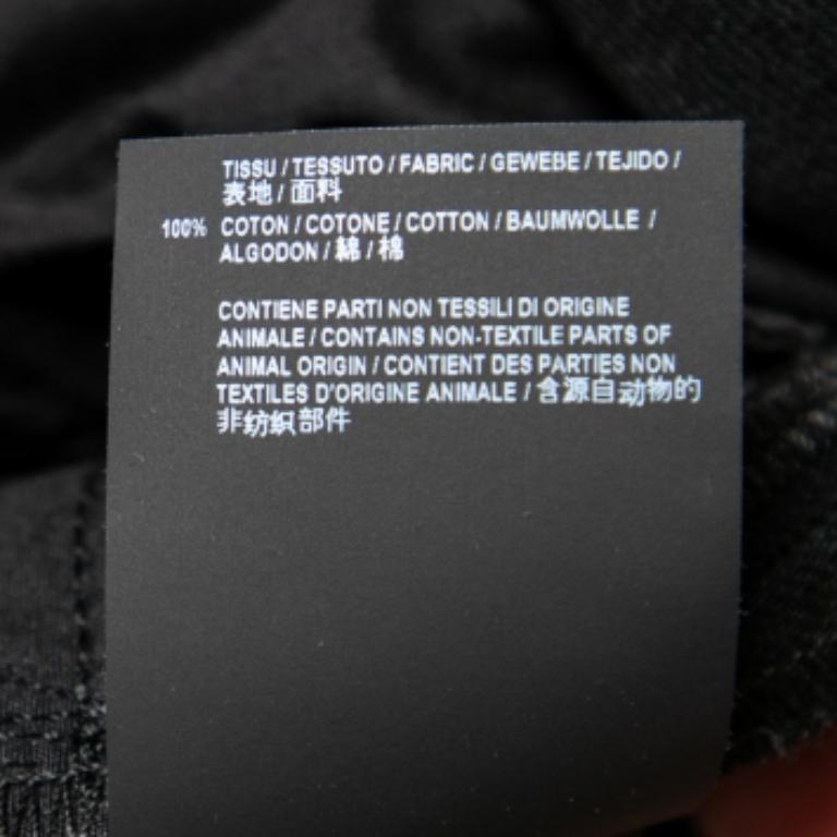 Saint Laurent Schwarze Denim-Shorts aus Denim M im Angebot 2