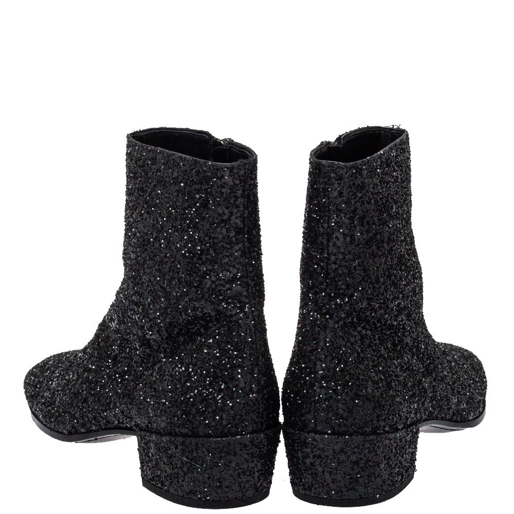 glitter boots men