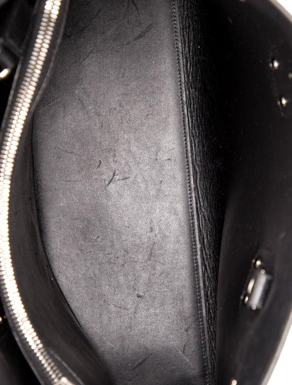 Saint Laurent Black Grained Calfskin Sac de Jour Baby For Sale 3