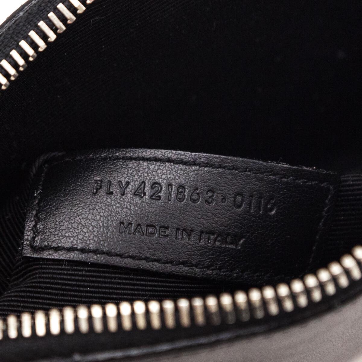 Saint Laurent Black Grained Calfskin Sac de Jour Baby For Sale 5
