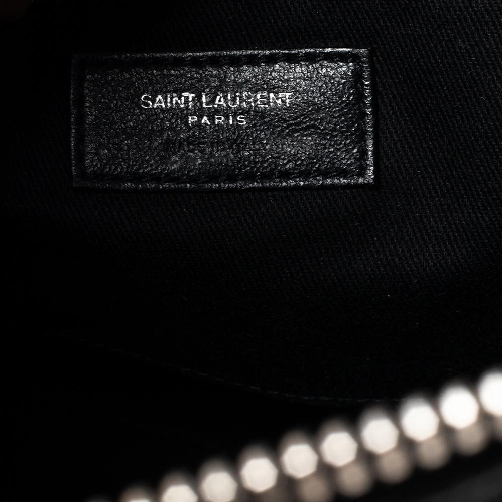 Saint Laurent Black Grained Leather North/South Sac De Jour Tote 4