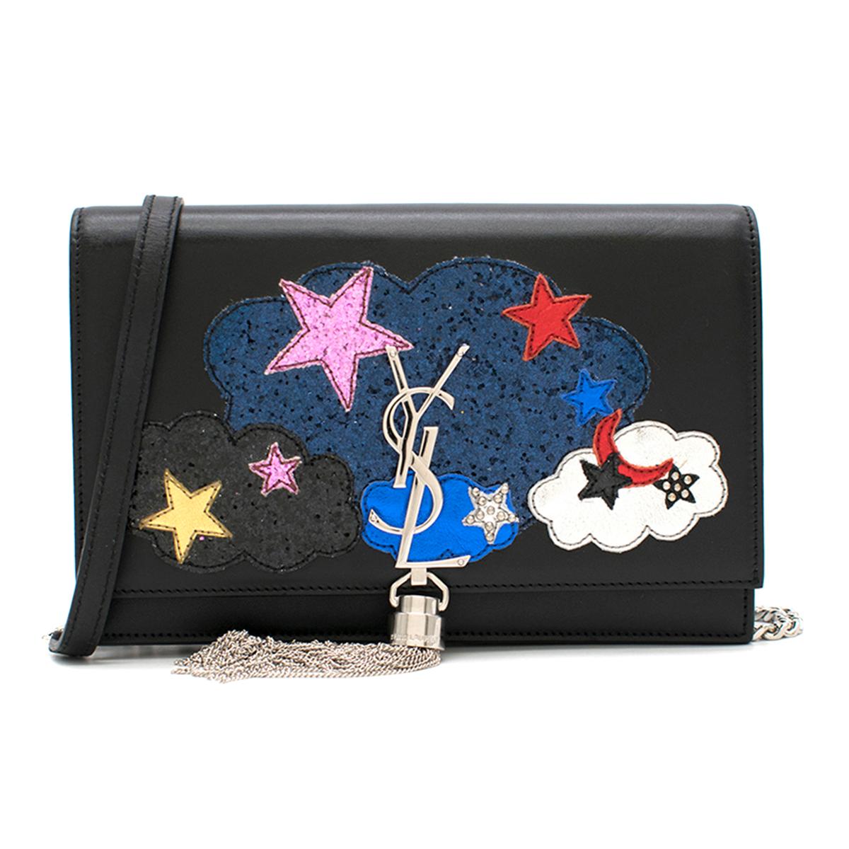 Yves Saint Laurent Black Kate Monogram 