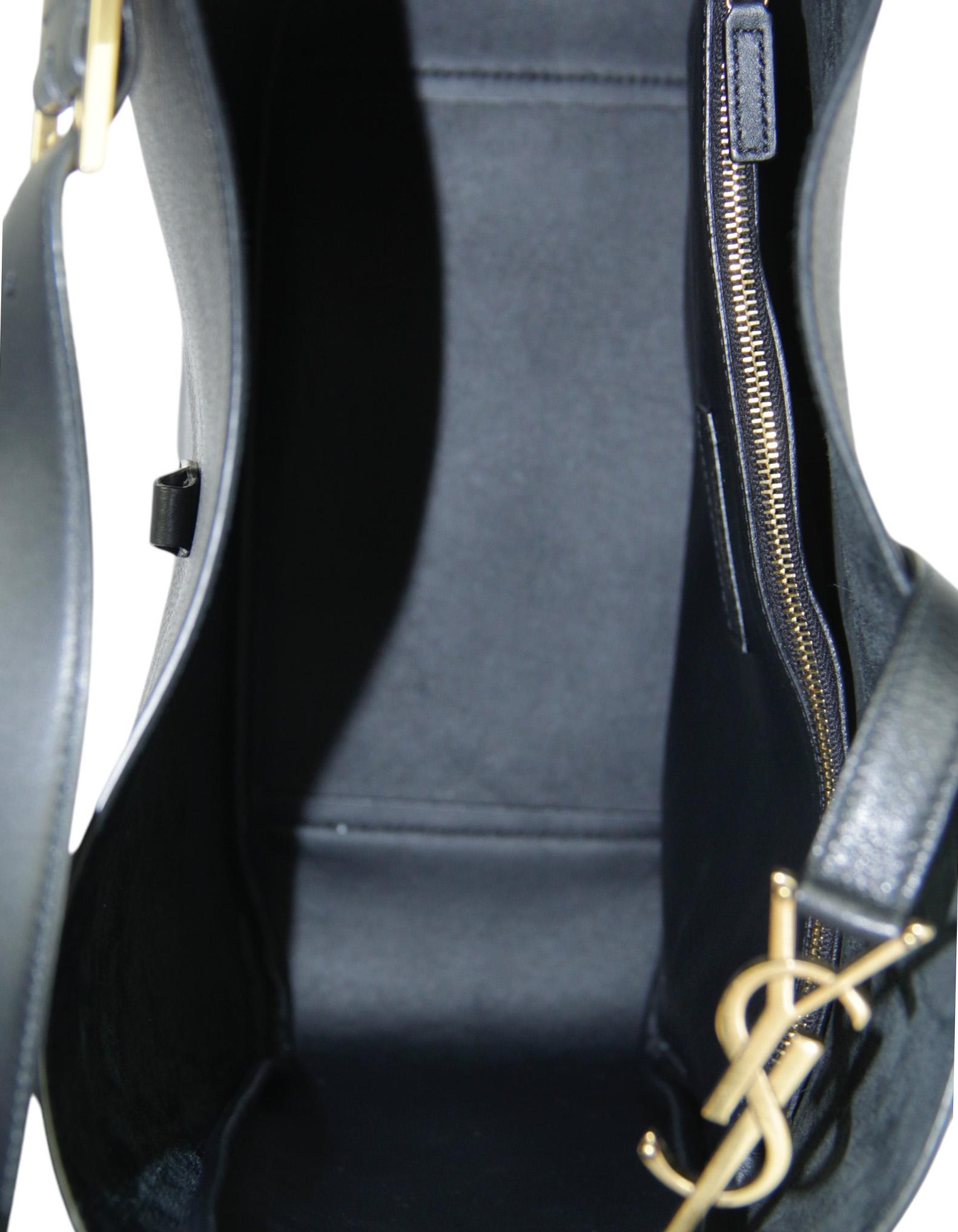 Saint Laurent Black Large Le 5 à 7 Supple Leather Shoulder bag 2