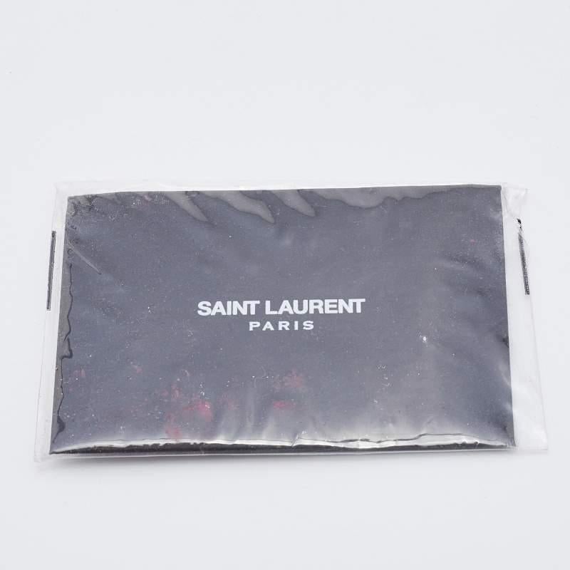Saint Laurent Black Leather and Canvas Small Muse Two Top Handle Bag 10