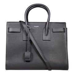 Borsa Saint Laurent Baby Sac de Jour in pelle nera