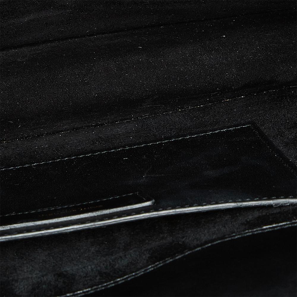 Saint Laurent Black Leather Betty Shoulder Bag 2
