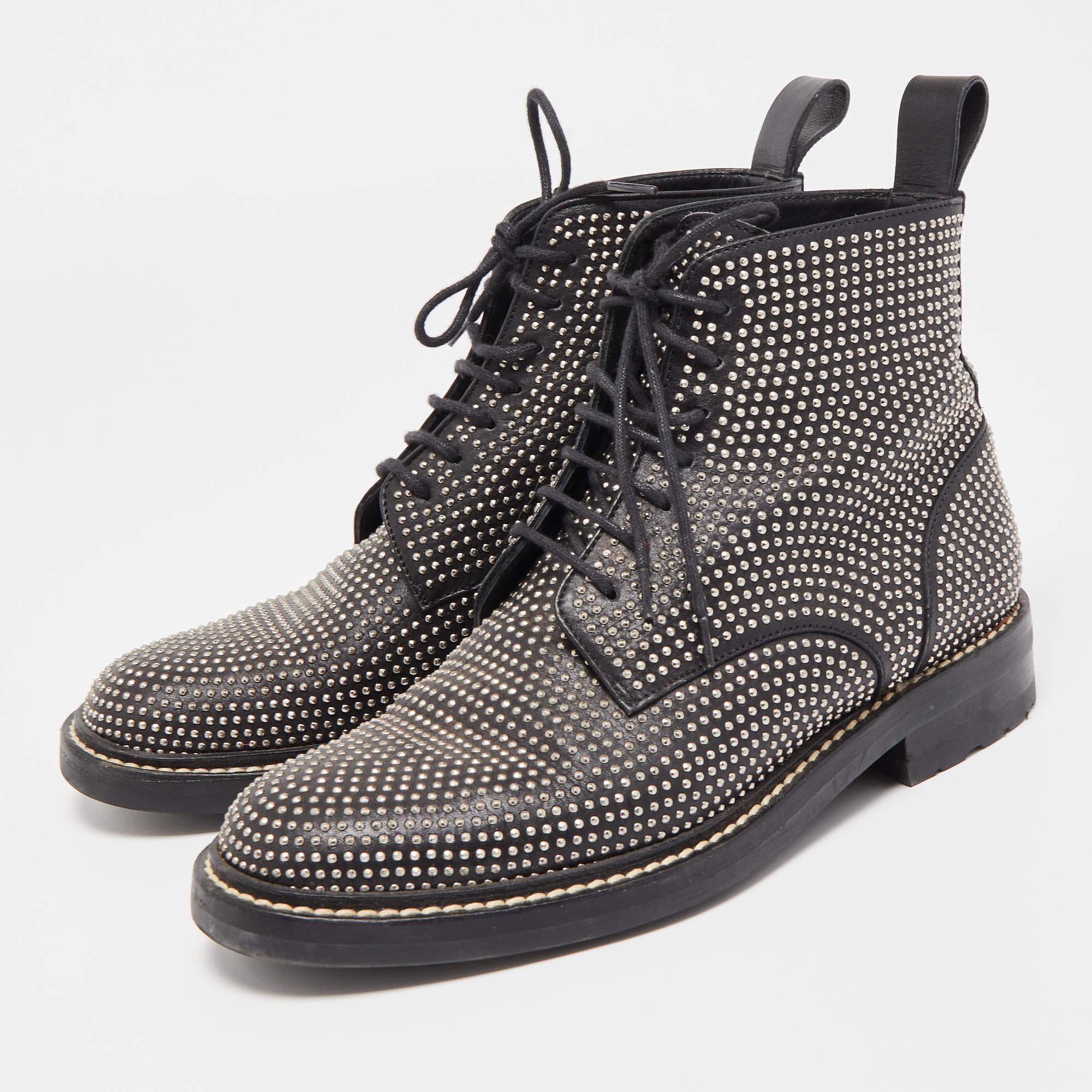 Saint laurent paris combat boot on sale