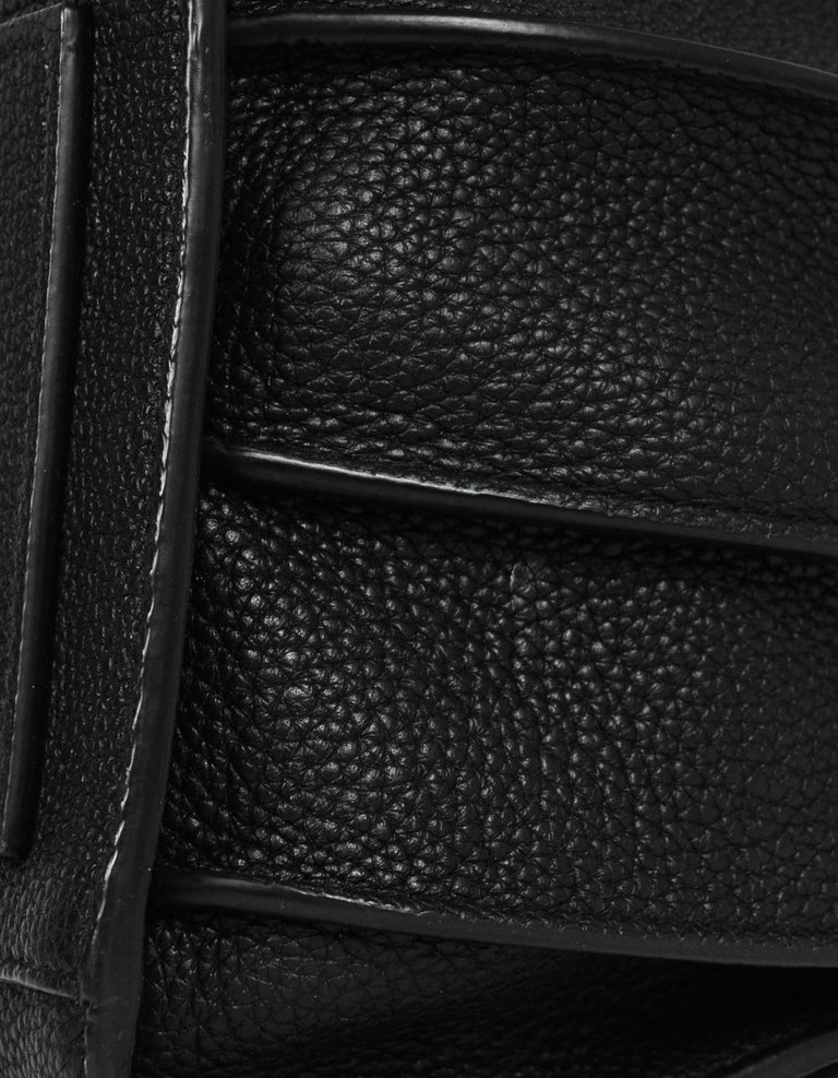 Saint Laurent Black Leather Grained Calfskin Small Supple Sac De Jour ...