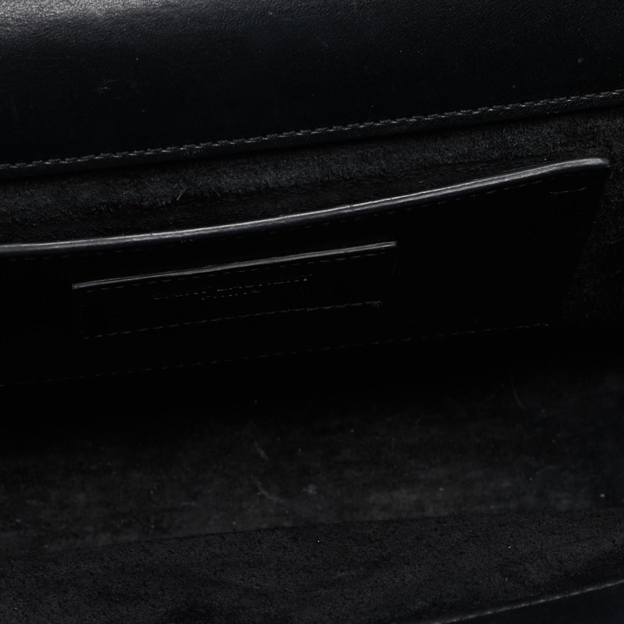 Saint Laurent Black Leather Kate Tassel Shoulder Bag 3