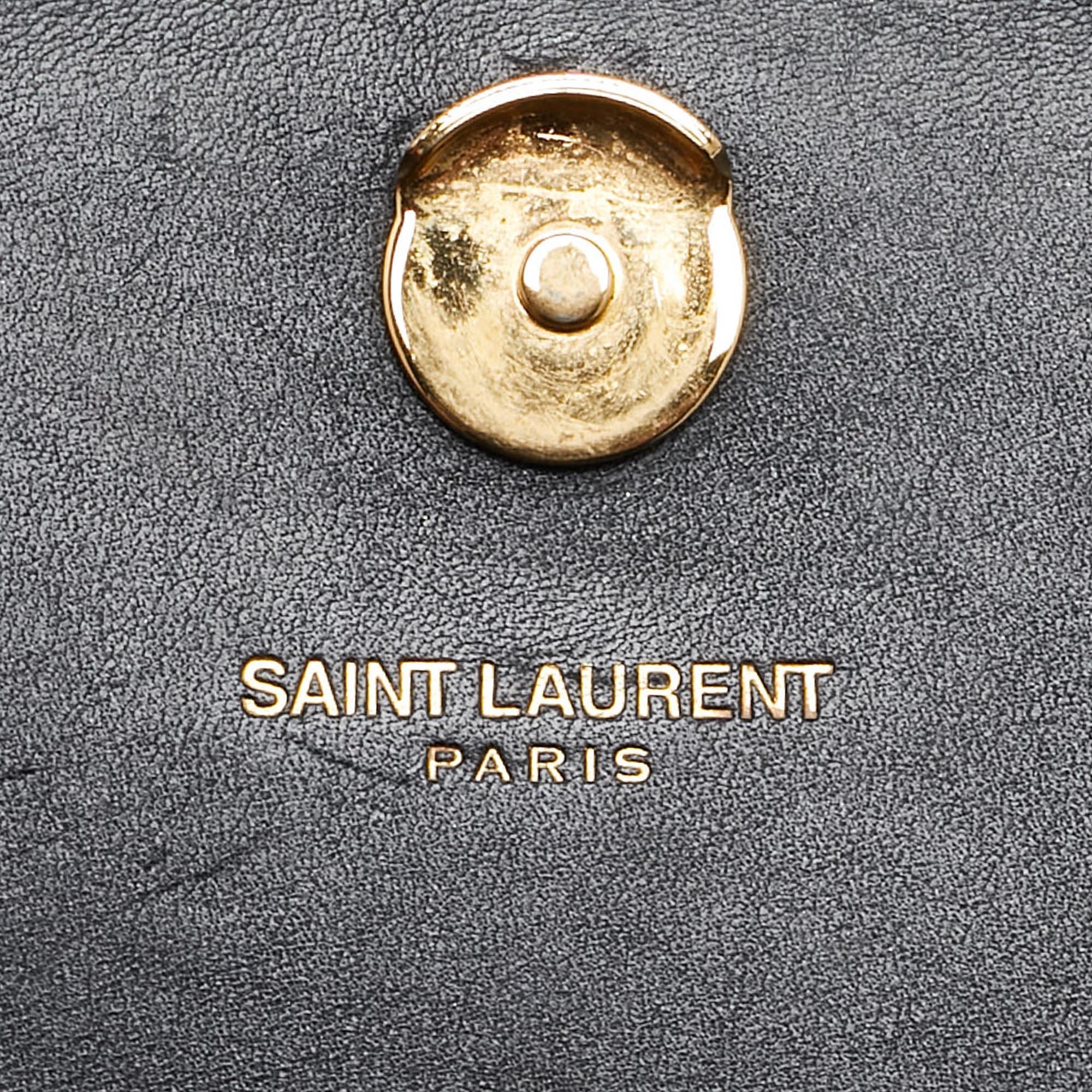 Saint Laurent Black Leather Kate Tassel Shoulder Bag 4