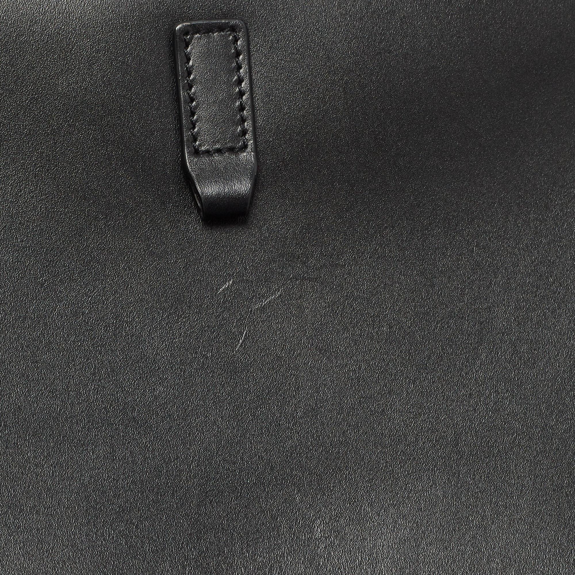 Saint Laurent Black Leather LE 5 À 7 Shoulder Bag 1